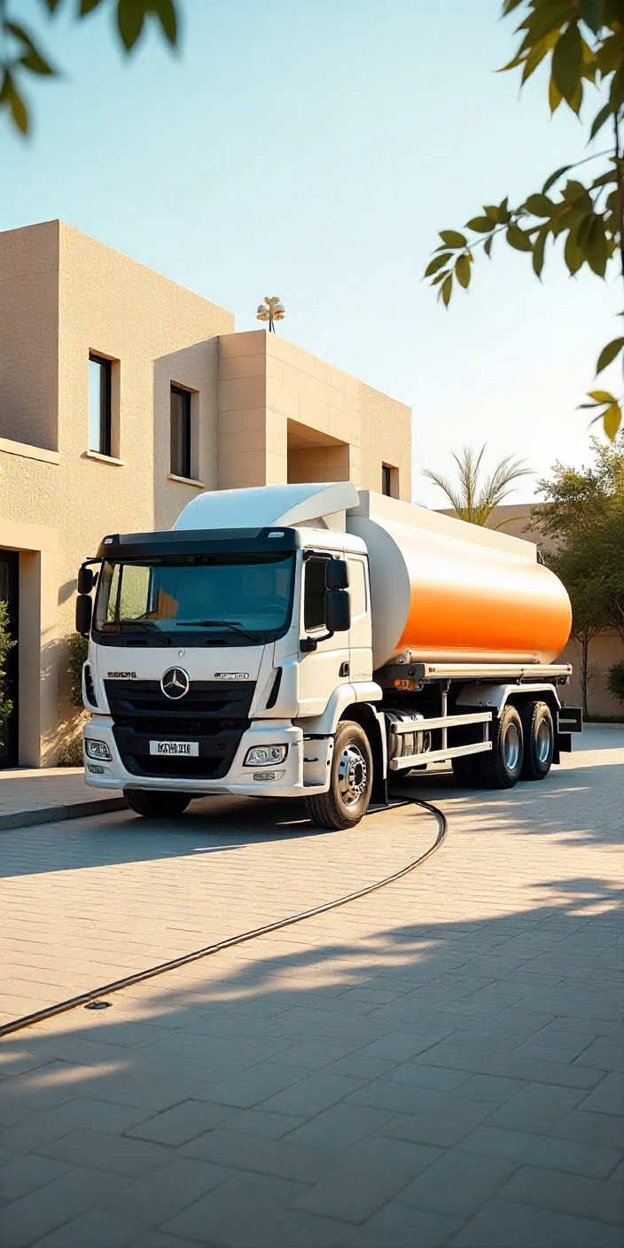 supplying home with diseal